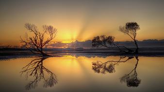 Clouds lakes landscapes nature rivers