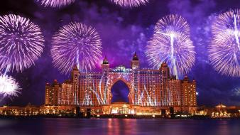 Dubai fireworks wallpaper