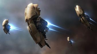 Eve online pc futuristic outer space games wallpaper