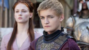 Joffrey baratheon sansa stark sophie turner actress wallpaper
