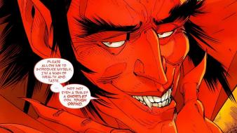 Marvel comics new mutants mephisto wallpaper