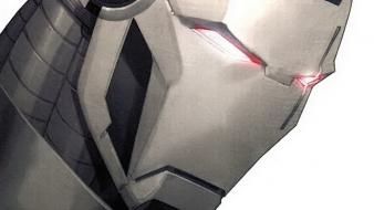 Marvel comics war machine gray wallpaper