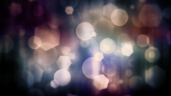 Abstract bokeh nature wallpaper