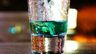 Alcohol beverages glass mint objects wallpaper