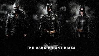Bane batman the dark knight rises catwoman superheroes wallpaper