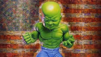 Hulk comic character green wallpaper