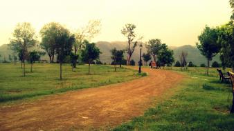 Pakistan parks and recreation evening jogging wallpaper