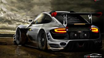 Porsche 911 carrera black cars wallpaper
