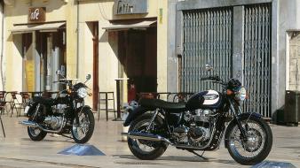 2003 triumph bonneville motorcycles motorbikes wallpaper