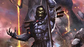 Dave wilkins heman skeletor artwork comics