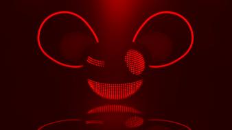 Deadmau5 mice music red wallpaper