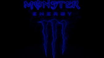 Monster energy blue wallpaper