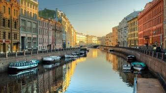 Russia saint petersburg canal cityscapes wallpaper