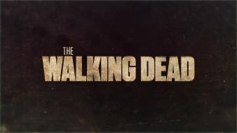 The walking dead blurred movies text