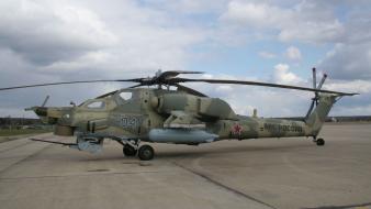 Aircraft helicopters russian air force mi-28 havoc wallpaper