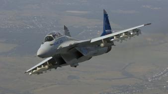 Aircraft mig-35 fulcrum-f mikoyan-gurevich russian air force wallpaper