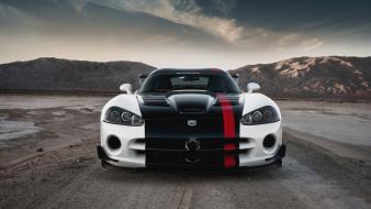 Cars muscle dodge viper widescreen wallpaper