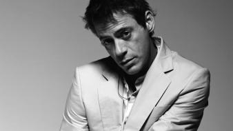 Men people grayscale robert downey jr actors wallpaper