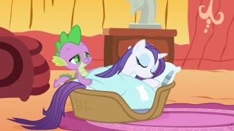 Spike my little pony: friendship is magic wallpaper