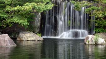Water japan waterfalls wallpaper
