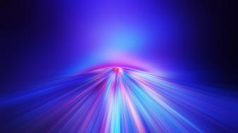 Abstract blue bright colors glow wallpaper