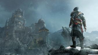 Assassins landscapes video games wallpaper