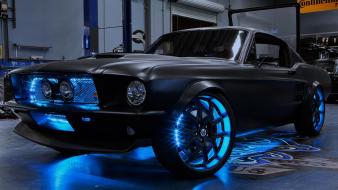 Ford mustang west coast customs black cars wallpaper