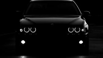 Bmw e39 m5 black cars darkness wallpaper
