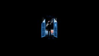Doctor who abstract fez simple simplistic wallpaper