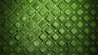 Abstract green textures