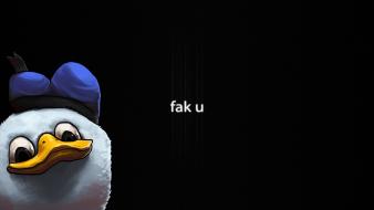 Dolan ducks meme smiling swear words wallpaper