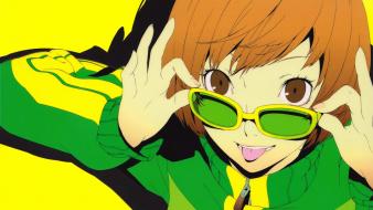 Background faces yellow satonaka chie soejima shigenori