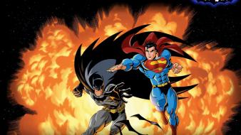 Batman dc comics superman public enemies wallpaper
