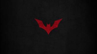 Batman minimalistic dc comics beyond logo franck grzyb wallpaper