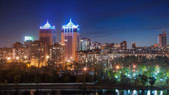 Cityscapes ukraine donetsk wallpaper