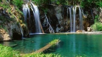 Hanging colorado waterfalls wallpaper