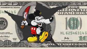 Money mickey mouse wallpaper