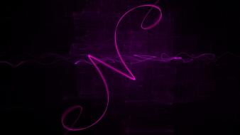 Abstract letter wallpaper