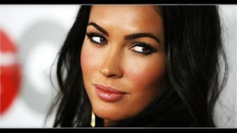 Brunettes eyes megan fox actress lips faces