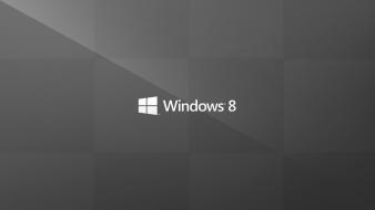 Grey operating systems windows 8 microsoft logo wallpaper