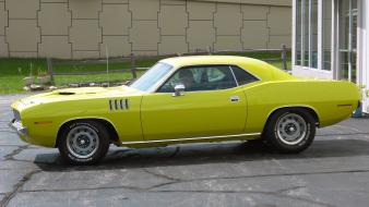 Muscle cars usa plymouth barracuda classic widescreen cuda