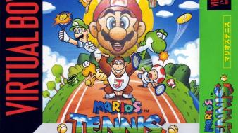 Nintendo mario tennis virtual boy box art wallpaper