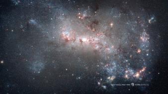 Outer space stars galaxies hubble dwarfs wallpaper