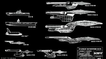 Star trek spaceships wallpaper