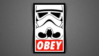 Star wars minimalistic stormtroopers digital art wallpaper