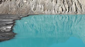 Water landscapes nature rocks cliffs lakes