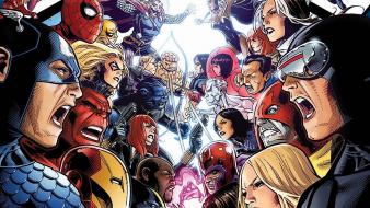 Comics x-men the avengers wallpaper