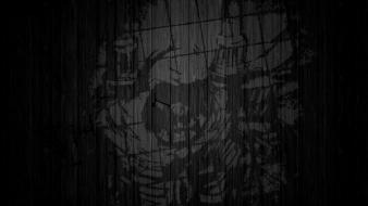 Creepy dark robots cyborgs samurai wallpaper