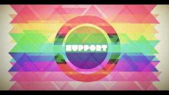 Design circles typography rainbows human rights gay gays wallpaper