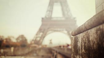 Eiffel tower paris cityscapes france fog wallpaper